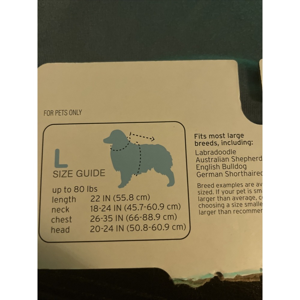 Boots & Barkley Dog Tank Top Blue Large Im the Alpha Pet Apparel Dog Shirt Large - Picture 8 of 8